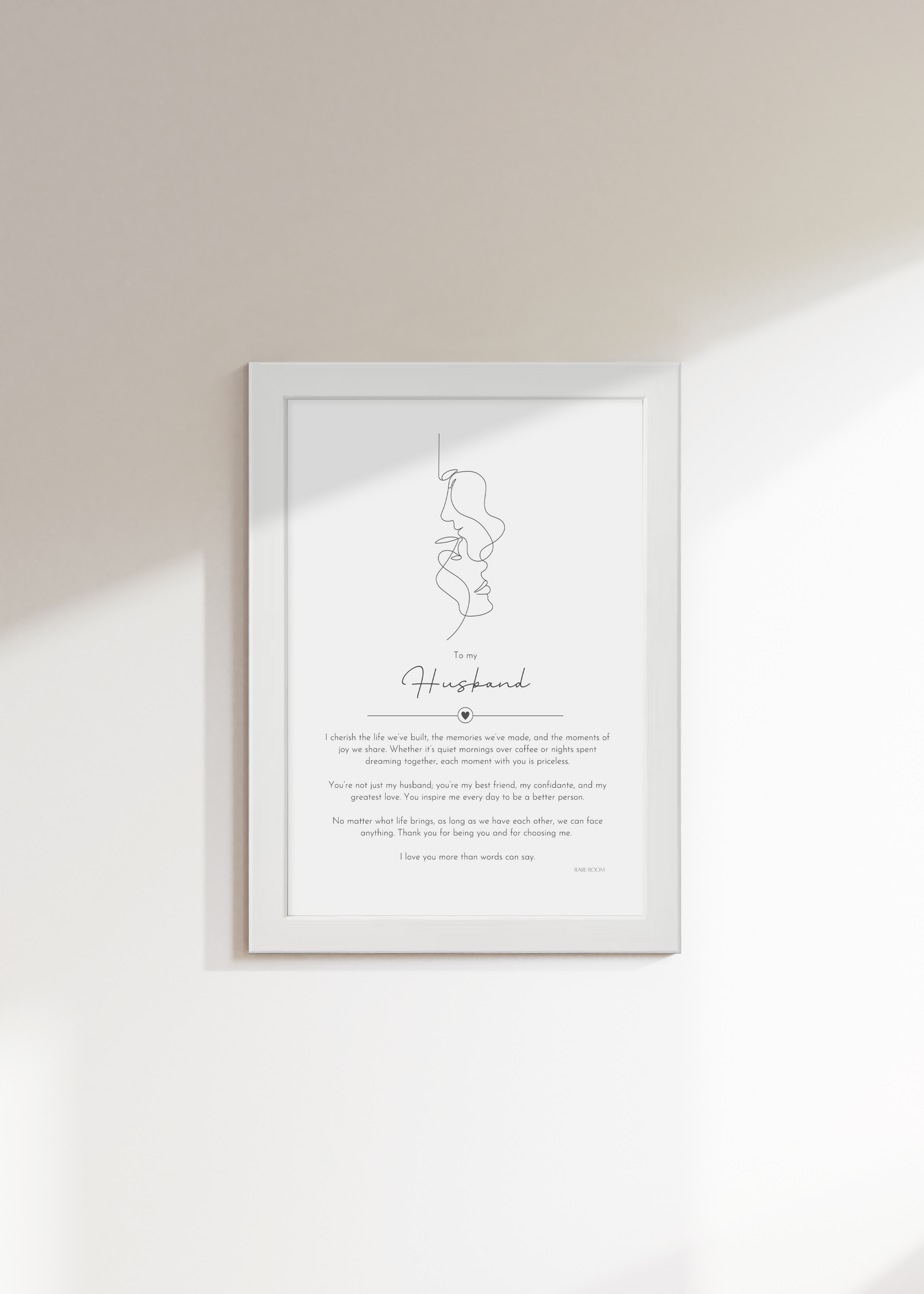 To my Husband — Man + Woman